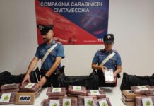 In auto con 51 chili di cocaina al porto di Civitavecchia, 3 arresti