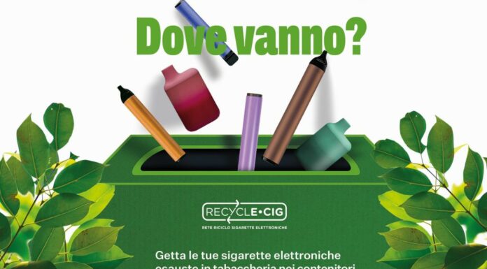 Logista, al via campagna per il corretto smaltimento delle e-cig esauste