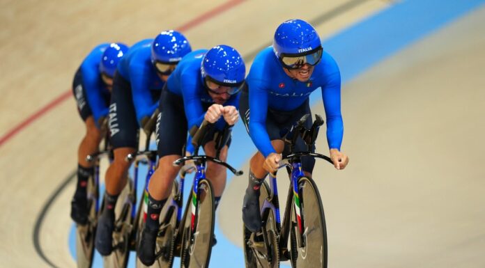Bronzo Italia nell’inseguimento a squadre maschile