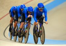 Bronzo Italia nell’inseguimento a squadre maschile