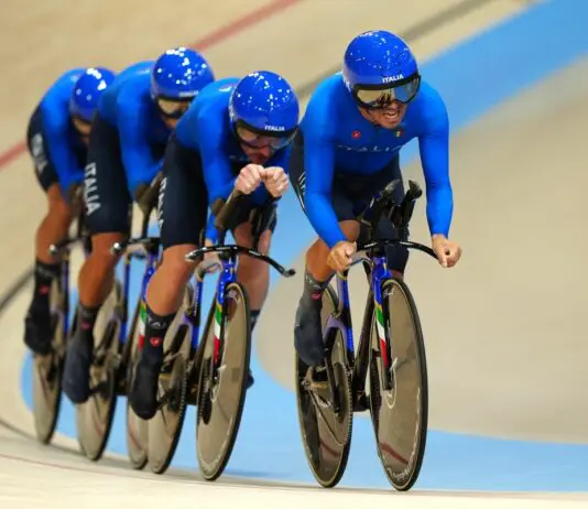 Mondiali ciclismo su pista, Italia d’argento a Shanghai nell’inseguimento a squadre maschile