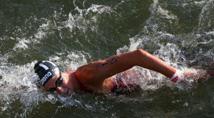 Taddeucci bronzo nella 10 km di fondo disputata nella Senna