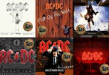 AC/DC, il 27 settembre escono 6 nuove ristampe in color oro