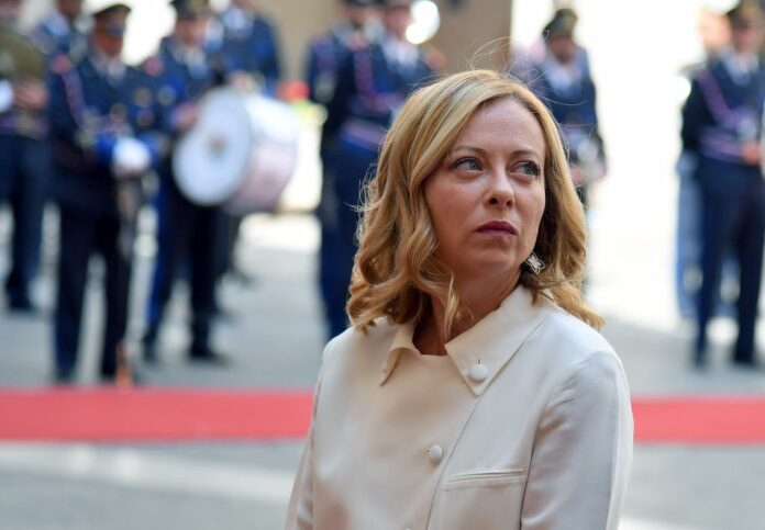 Roma 25/07/2024La Presidente del Consiglio Giorgia Meloni riceve a Palazzo Chigi il Presidente dello stato di Israele Isaac Herzog