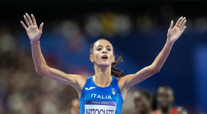 Battocletti conquista l’argento olimpico nei 10000 metri