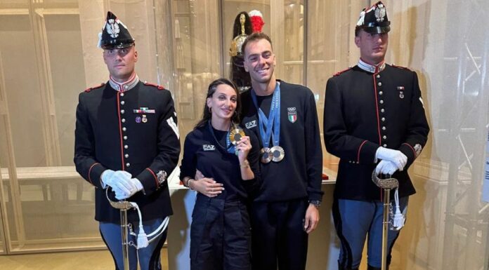 Fiamingo e Paltrinieri portabandiera alla cerimonia di chiusura