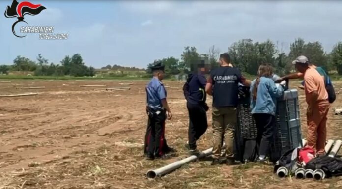 Blitz dei Carabinieri contro il Caporalato, il 53% delle aziende irregolari