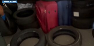 Trovati 1,5 quintali di hashish tra i copertoni, arrestato 55enne