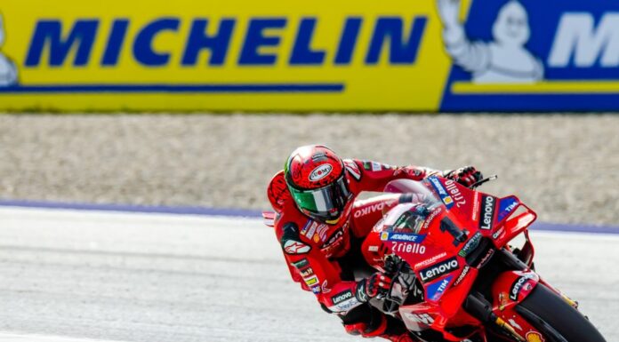 MotoGp, in Austria Bagnaia precede Martin e torna leader solitario