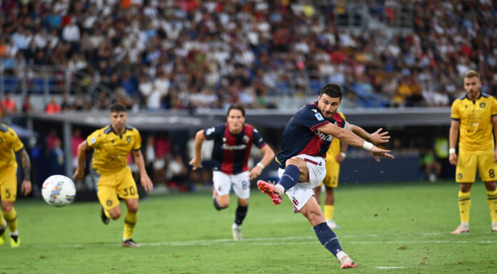 Giannetti risponde a Orsolini, Bologna-Udinese 1-1