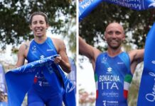 Bonacina e Menditto campioni mondiali di triathlon cross