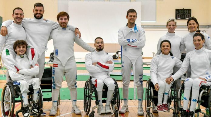 Paralimpiadi2024: Ultimo raduno a Tirrenia per gli azzurri della scherma