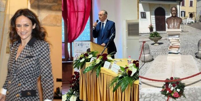La città di Pescina inaugura il busto bronzeo di Ignazio Silone