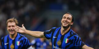 Prima vittoria Inter, Darmian e Calhanoglu piegano il Lecce