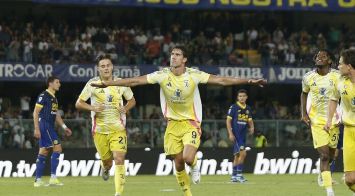 La Juve batte 3-0 il Verona, è da sola al comando