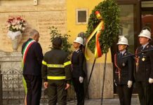 Vigile del fuoco morto per spegnere un incendio, ricordato a Palermo