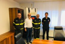 Fvg, Riccardi riceve comandante Vvf Carrolo in visita di commiato