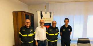 Fvg, Riccardi riceve comandante Vvf Carrolo in visita di commiato