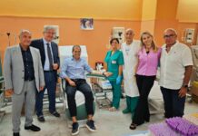 Il Sindaco di Catania dona il sangue all’Arnas Garibaldi