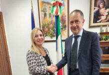 Il console del Marocco Naccari accolto dalla neo sindaca di Gioia Tauro