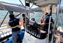 Como, navigavano nella pista dedicata agli idrovolanti. Sanzionati