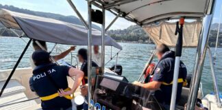 Como, navigavano nella pista dedicata agli idrovolanti. Sanzionati