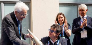 Mattarella agli azzurri “Grazie per rappresentare Italia”