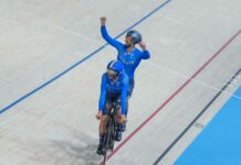 Prima medaglia azzurra nel ciclismo, bronzo Bernard nell’inseguimento
