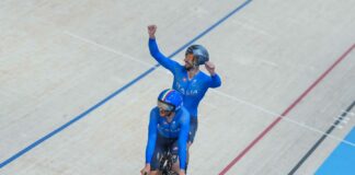 Prima medaglia azzurra nel ciclismo, bronzo Bernard nell’inseguimento