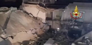 Crollato edificio nel Brindisino, esclusa la presenza di persone