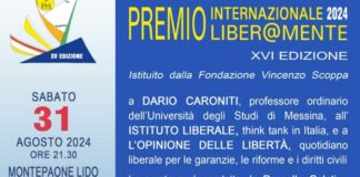 Al via la XVI edizione del premio internazionale Liber@mente