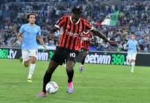 Leao salva il Milan, 2-2 all’Olimpico contro la Lazio