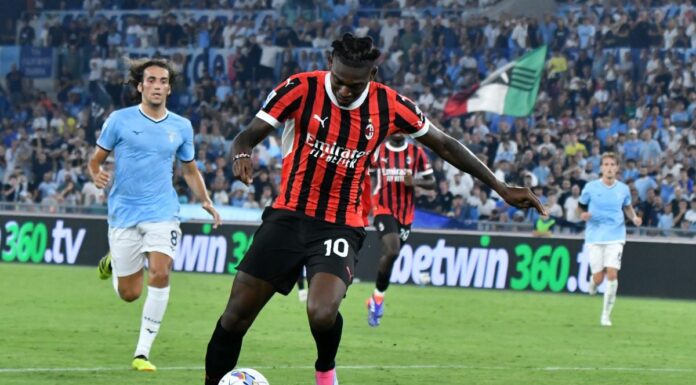 Leao salva il Milan, 2-2 all’Olimpico contro la Lazio