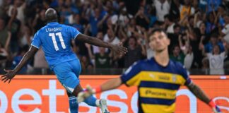 Il Napoli ribalta il Parma nel recupero, Lukaku in gol