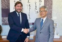 San Marino, Pedini Amati incontra a Roma l’ambasciatore del Giappone Satoshi Suzuki