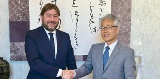 San Marino, Pedini Amati incontra a Roma l’ambasciatore del Giappone Satoshi Suzuki