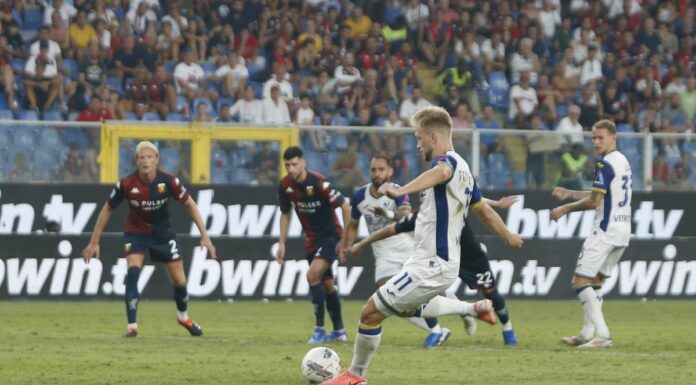 Tchatchoua-Tengstedt, il Verona vince 2-0 in casa Genoa