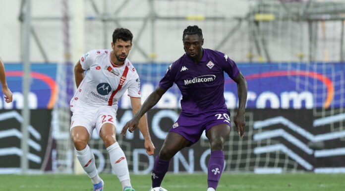 Monza avanti di due gol, Fiorentina 2-2 al 96′ con Gosens