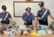 Roma, arrestato 31enne trovato con 98,5 kg di droga in casa