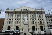 Piazza Affari apre in ribasso, Ftse Mib -1,25%