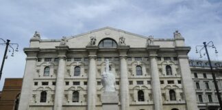 Piazza Affari apre in ribasso, Ftse Mib -1,25%