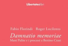 Nuovo libro su Craxi e Mani Pulite di Fabio Florindi e Roger Locilento