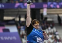 Legnante trionfa a Parigi, è oro nel lancio del peso