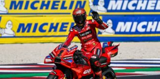Bagnaia in pole a Misano e prima fila tutta italiana
