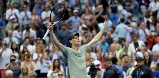 Sinner trionfa agli Us Open, battuto Fritz in tre set