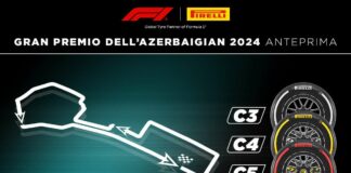 Pirelli seleziona mescole da asciutto più morbide per Baku