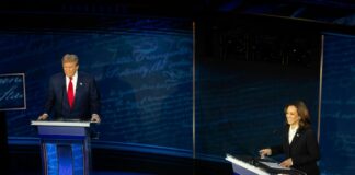 90 دقيقة من المناظرة التلفزيونية بين هاريس و ترامب