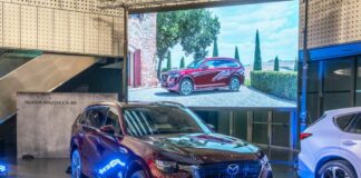 Mazda CX-80, “prima” della nuova ammiraglia al Salone di Torino