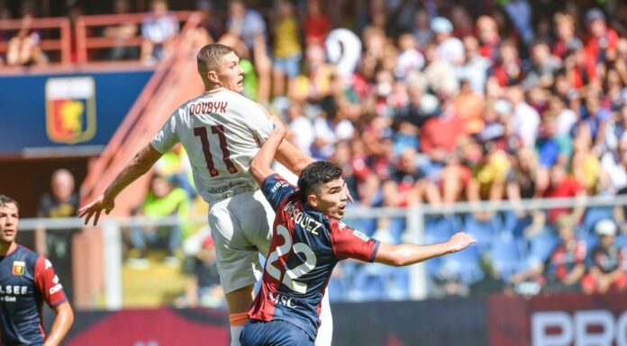 Beffa finale per la Roma, col Genoa finisce 1-1