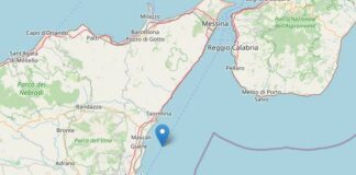 Scossa di terremoto di magnitudo 3.3 al largo della Costa Catanese